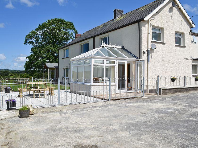 Cob Cottage Tregaron Exterior foto